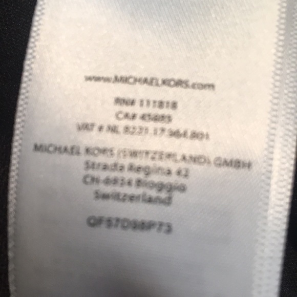 NWT Michael Kors Charcoal Gray Ponte Knit Pencil Skirt - 8 - Picture 11 of 13